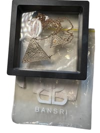 Image 3 of BANSRI JEWELRY - Double Triangle  necklace