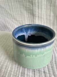 Image 2 of Handmade Blue Seafoam Cup