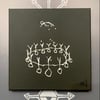 deep in ritual (original painting) ON CANVAS