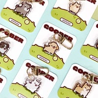 Image 1 of Mini Dog Acrylic Charms