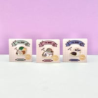 Image 1 of Bird Series- Mini Baby Animal Hard Enamel Pin