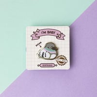 Image 2 of Bird Series- Mini Baby Animal Hard Enamel Pin
