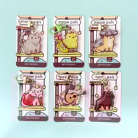 Image 4 of Meow Pals - Cat Acrylic Charm