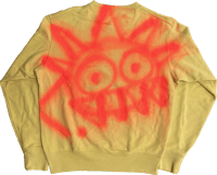 Image 2 of  Yellow Spray Paint Sweater 