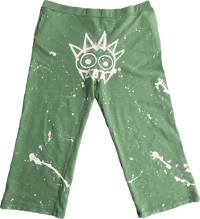 Image 1 of Minty Paint Splatter Sweatpants  