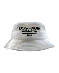 Dog Haus Waco Bucket Hat (White)