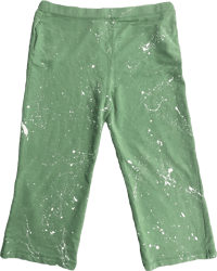 Image 2 of Minty Paint Splatter Sweatpants  