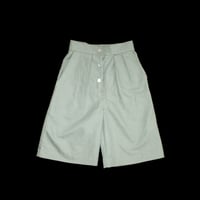 Sage Pleated Shorts 