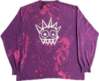 Image 2 of Croox Bleached Splatter  Longsleeve