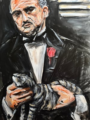 RESPECT - ORIGINAL PAINTING ON PAPER