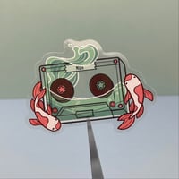 Image 4 of Clear Mixtape Vinyl Sticker