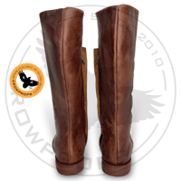 Image 3 of Poe EP9 Horse Riding Dark Brown Long Boots