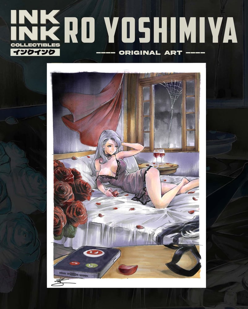 Image of Original Art : Black Cat  // Ro Yoshimiya 