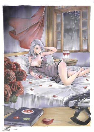 Image of Original Art : Black Cat  // Ro Yoshimiya 