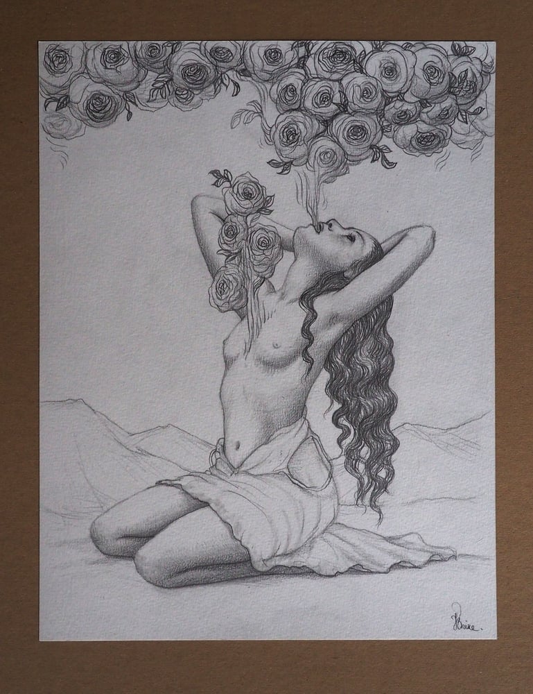 Image of Sketch of "Lover's Ecstasy" / 2021