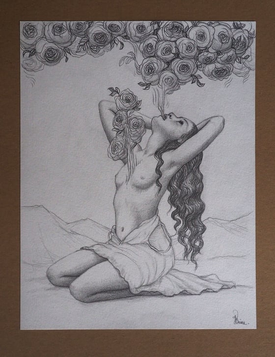 Image of Sketch of "Lover's Ecstasy" / 2021