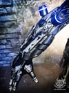 progenitor v1 SINGLE arm augmentation - Cyberpunk steampunk light up LED gauntlets