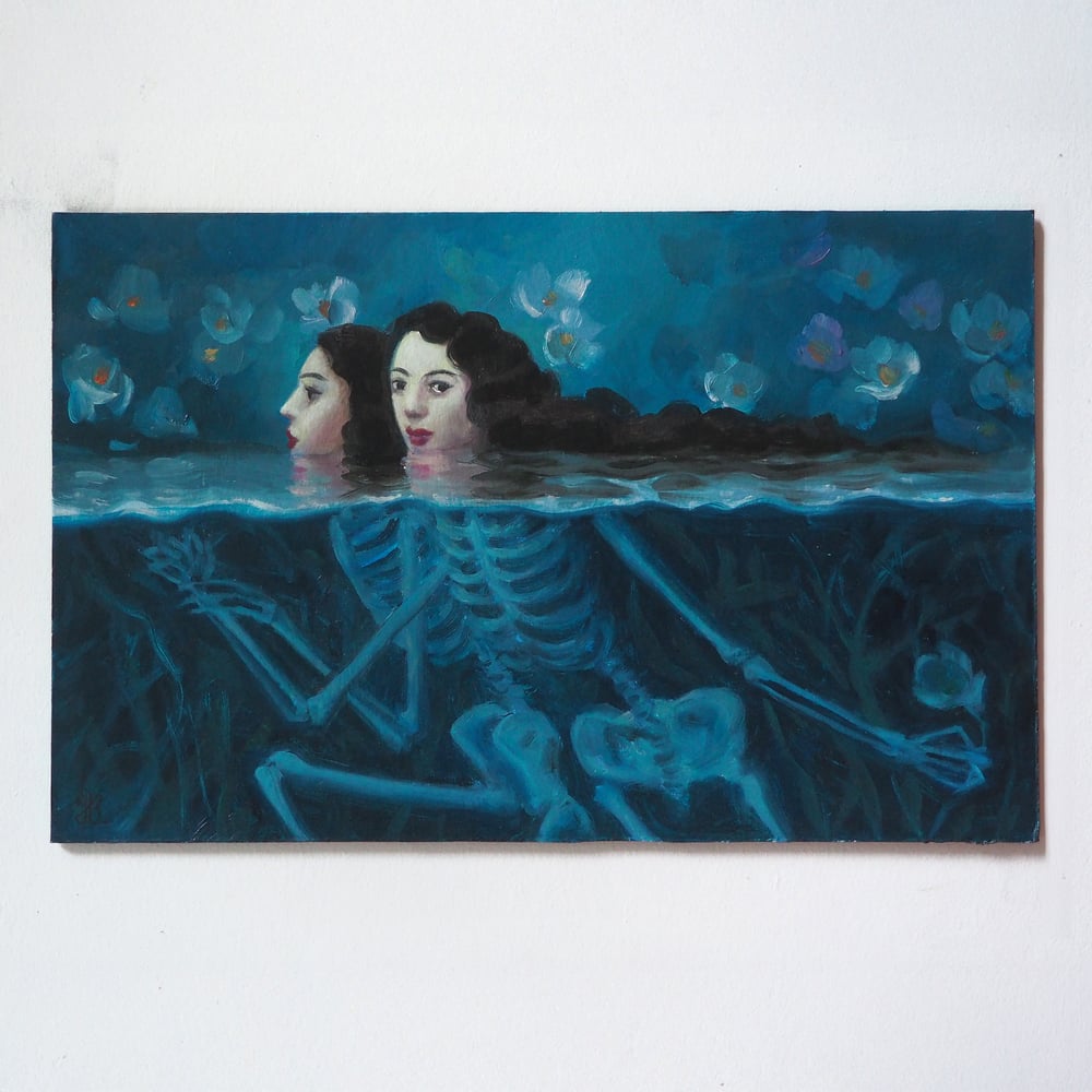 Image of Sketch for "The Deep Waters" / 2023