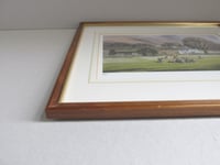 Image 7 of Feeding Time by Donald Crossley, Vintage Small  Art Print, Limited Edition Signed by Artist, Framed 