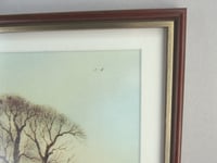 Image 7 of Framed Vintage Alwyn Crawshaw Art Print 'Going Home', Couple Dogs Horse Tree on Country Track 