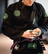 Image 2 of Black 100% Hemp Gi  - Mens 