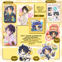 Image 3 of Harumasa Bday Sleeve -Event Merch Sale