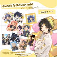 Image 1 of Harumasa Bday Sleeve -Event Merch Sale