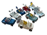 Image 1 of Race Official's Red, Jeep, Salza c. 1960s/70s, 1/43 Scale - 8 units 