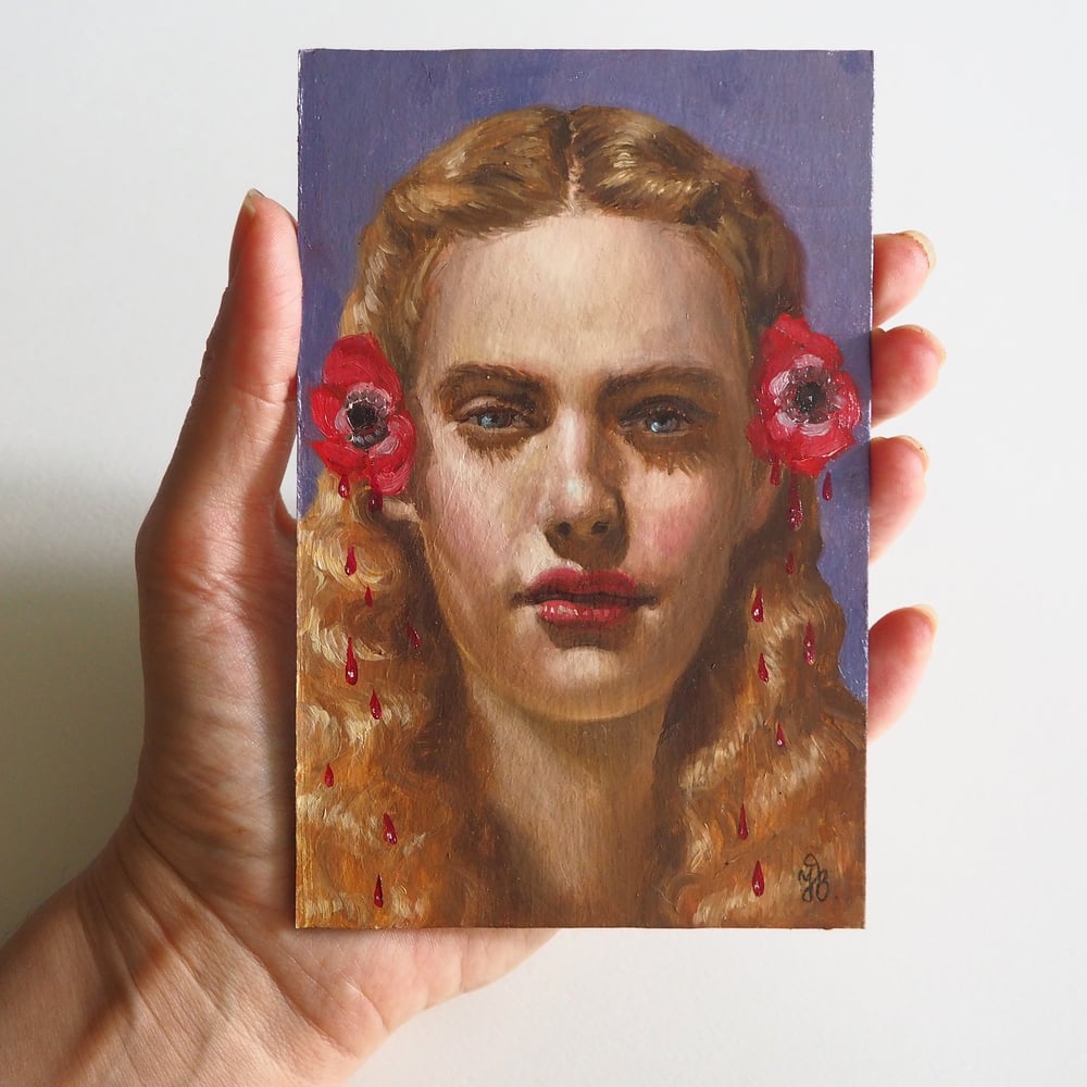 Image of Sketch for "The Red Queen" / 2017