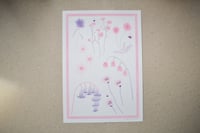 Image 1 of Wildflowers A4 Riso Print 