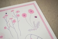 Image 3 of Wildflowers A4 Riso Print 