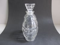Image 2 of Vintage Vigny Perfume Bottle with Stopper (empty, no label), H 14.4cm max, defects