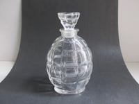 Image 3 of Vintage Vigny Perfume Bottle with Stopper (empty, no label), H 14.4cm max, defects