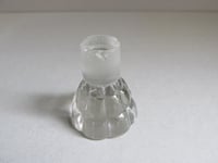 Image 11 of Vintage Vigny Perfume Bottle with Stopper (empty, no label), H 14.4cm max, defects
