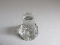 Image 12 of Vintage Vigny Perfume Bottle with Stopper (empty, no label), H 14.4cm max, defects
