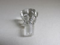 Image 13 of Vintage Vigny Perfume Bottle with Stopper (empty, no label), H 14.4cm max, defects
