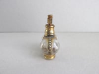Image 4 of Vintage Miniature Prince Matchabelli Perfume Bottle, Crown with Cross Stopper (empty), H 4.9cm max