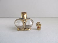 Image 8 of Vintage Miniature Prince Matchabelli Perfume Bottle, Crown with Cross Stopper (empty), H 4.9cm max