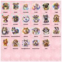 Image 4 of Vinyl Stickers (Hippie Dogs)