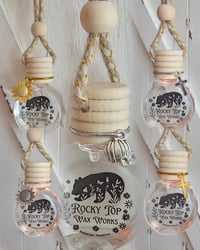 Image 3 of Car jar diffuser with choice of charm  & over 100 fragrance choices 