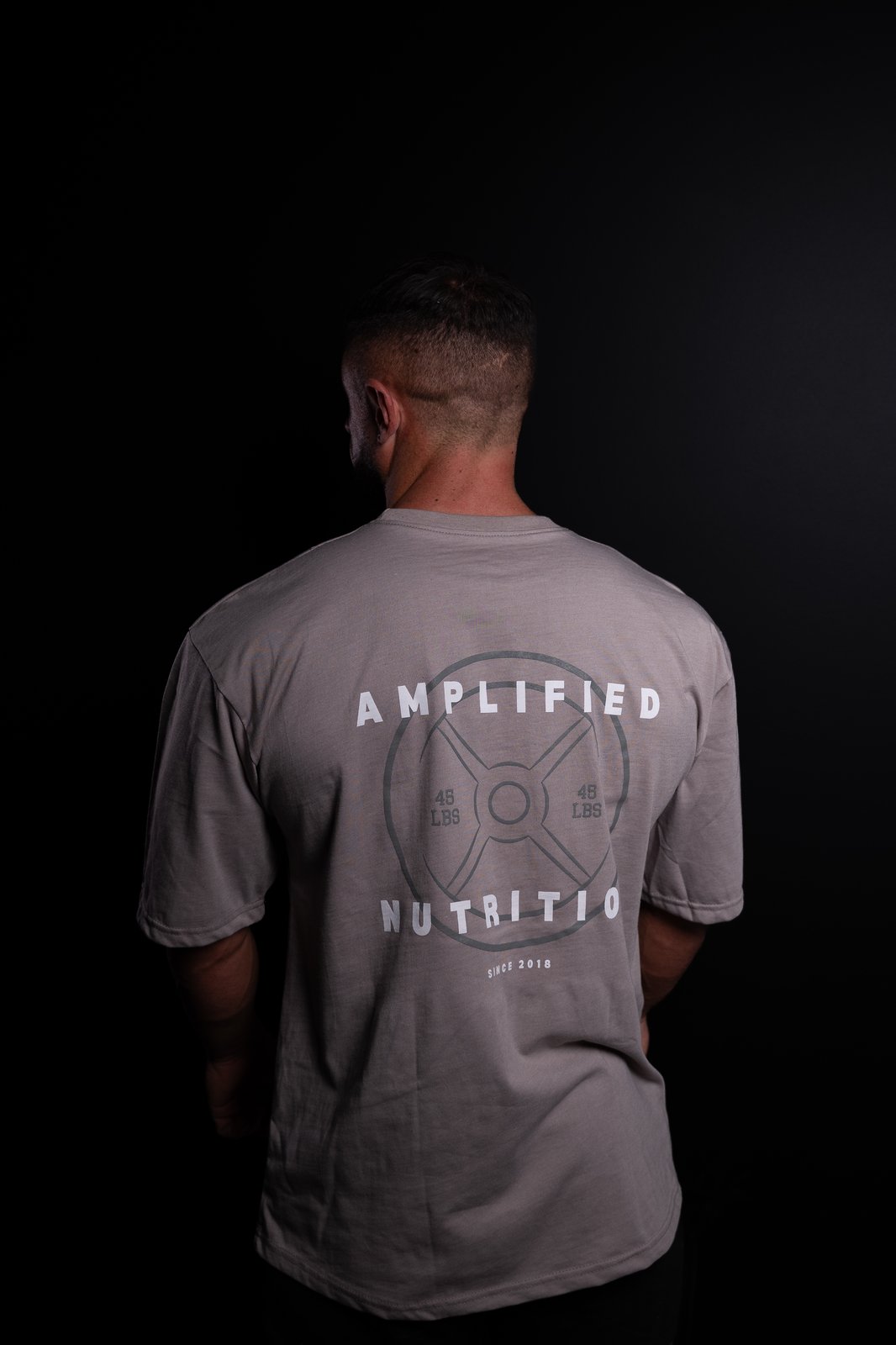 Amplified Oversized Weight Tee – Nardo Grey v2