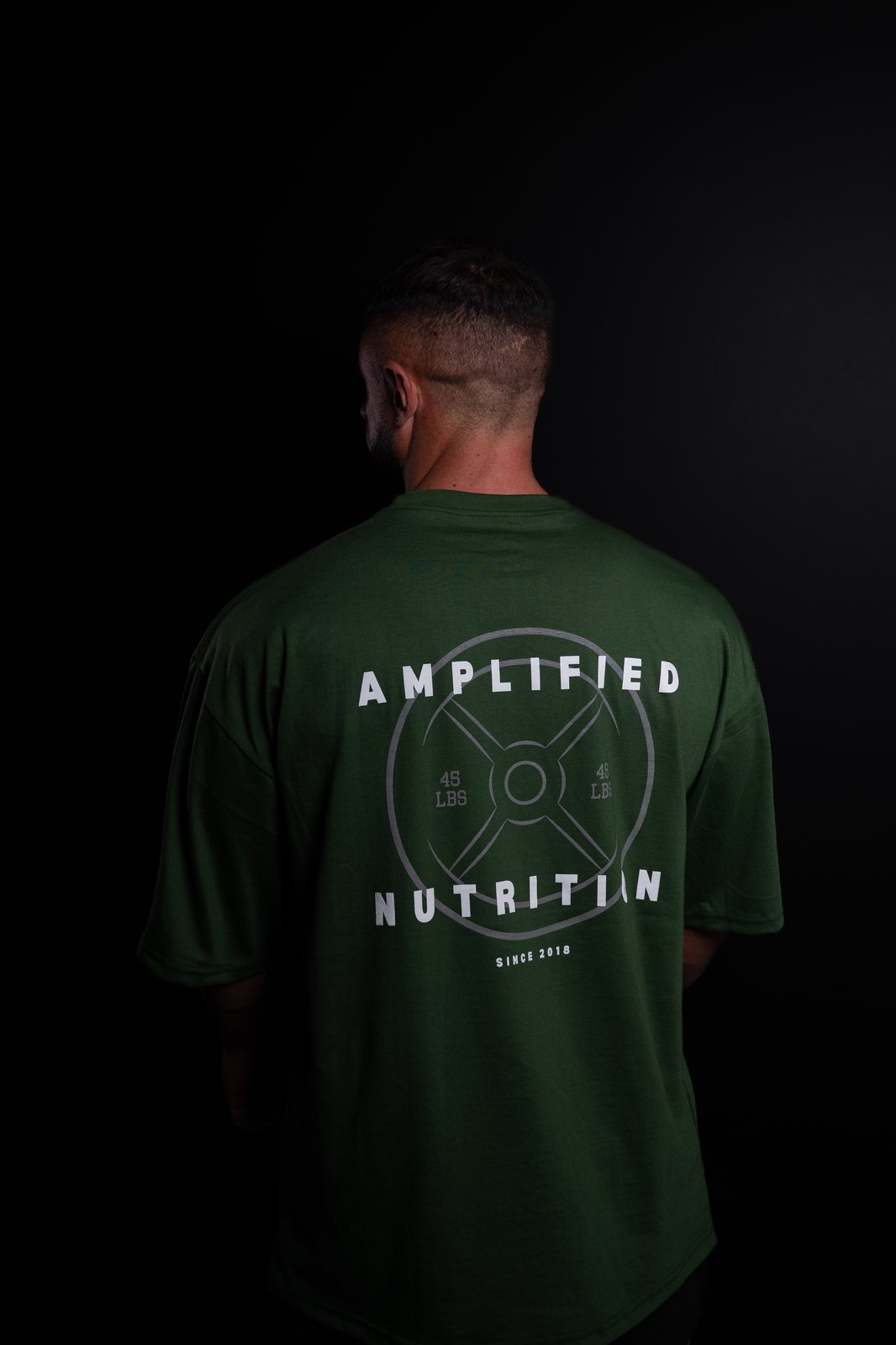 Amplified Oversized Weight Tee – Green v2