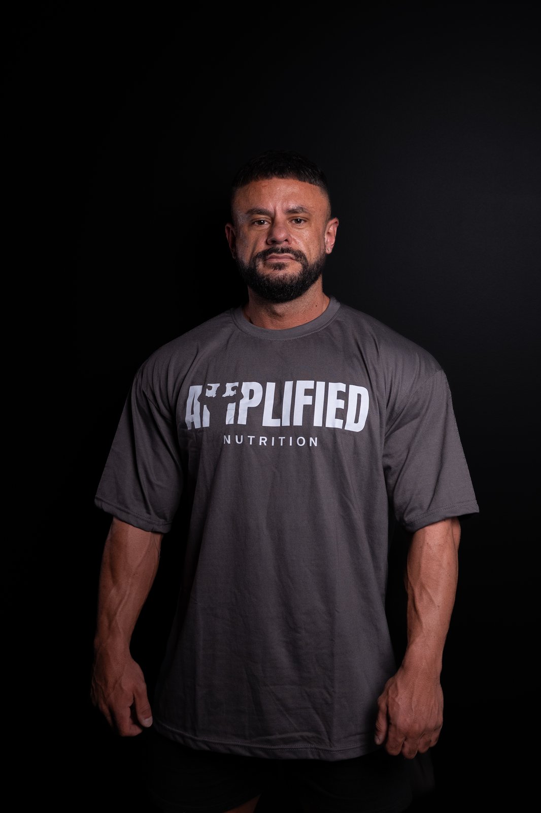Amplified Double Bicep - Dark Grey