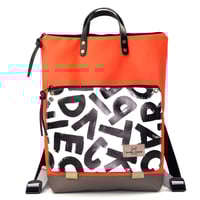 Image 1 of Mochila Book holder Iconic naranja DECO letras 