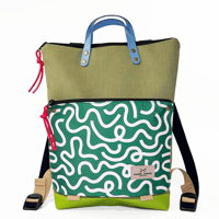 Image 1 of Mochila Book holder Iconic verde DECO verde