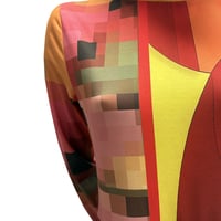 Image 4 of LONG-SLEEVED PRINTED DRESS RE2026-PIXELES 