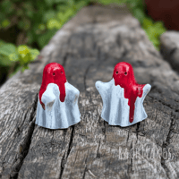 Image 3 of Medium & Large Blood Drip Ghosties 
