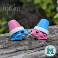 Image 5 of Charity Flowerpot Frogs - Trans Pride