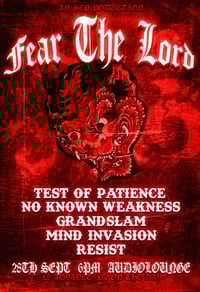 Fear The Lord + Supports