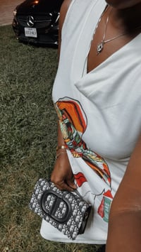 Image 3 of Dior Oblique Canvas Clutch Bag